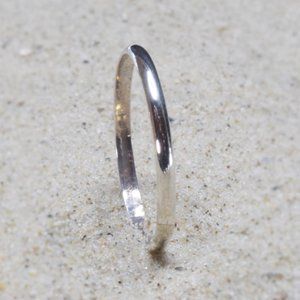 Sterling Silver Classic Beach Ring